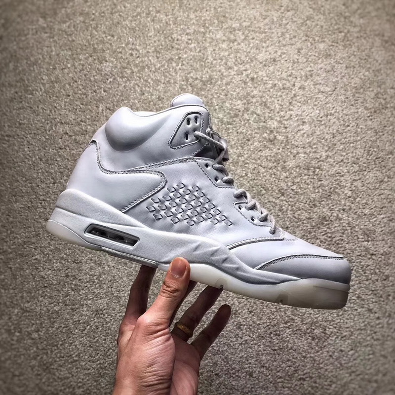 Authentic Air Jordan 5 Premium Pure Platinum